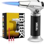 TBTEEK Butane Torch, Kitchen Torch Cooking Torch with Safety Lock & Adjustable Flame for Cooking