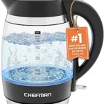 Chefman Electric Kettle, 1.8L 1500W, Hot Water Boiler